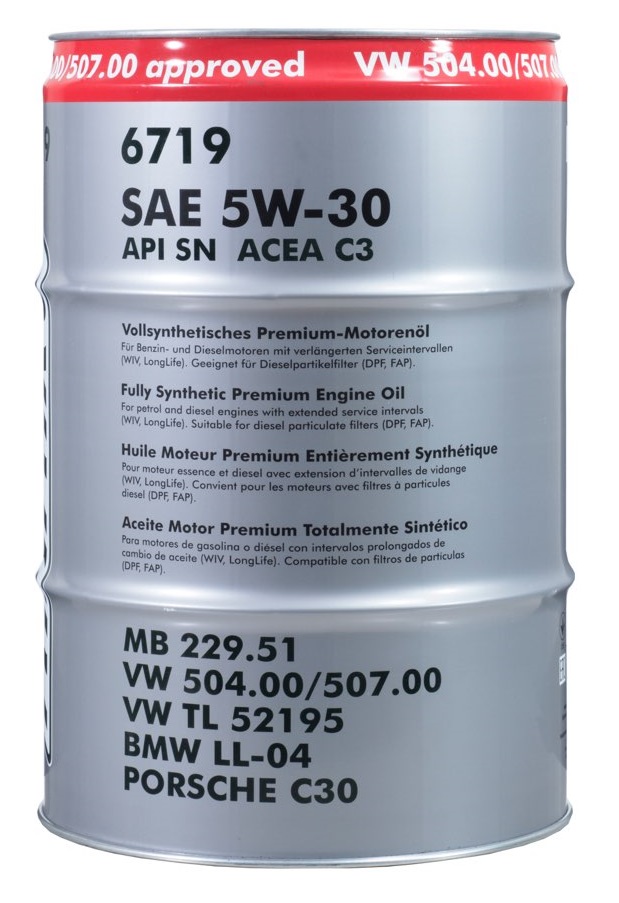 OLEJ FANFARO 5W-30 VOLKSWAGEN C3 DPF 60L