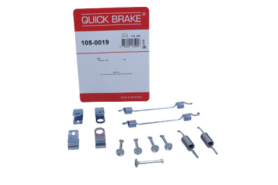 Tillbehörssats, bromsbackar, parkeringsbroms QUICK BRAKE 105-0019