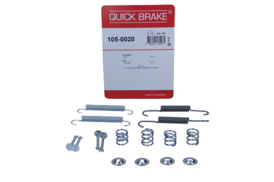Tillbehörssats, bromsbackar, parkeringsbroms QUICK BRAKE 105-0020