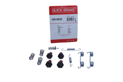 Tillbehörssats, bromsbackar, parkeringsbroms QUICK BRAKE 105-0622