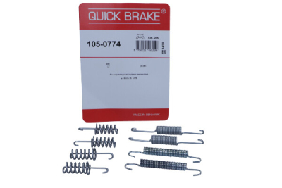 Tillbehörssats, bromsbackar, parkeringsbroms QUICK BRAKE 105-0774