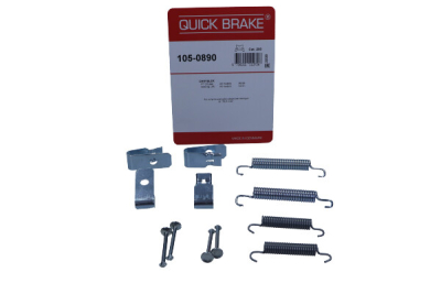 Tillbehörssats, bromsbackar, parkeringsbroms QUICK BRAKE 105-0890