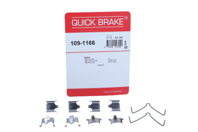 Komplet pribora, obloga disk kočnica QUICK BRAKE 109-1166