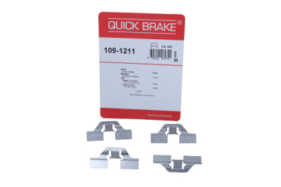 Tillbehörssats, skivbromsbelägg QUICK BRAKE 109-1211