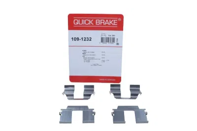 Tillbehörssats, skivbromsbelägg QUICK BRAKE 109-1232