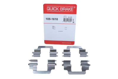 Komplet pribora, obloga disk kočnica QUICK BRAKE 109-1610
