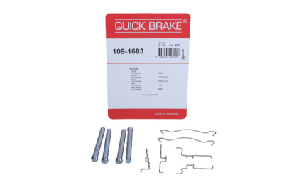 Komplet pribora, obloga disk kočnica QUICK BRAKE 109-1683