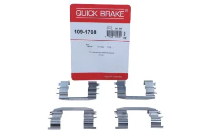 Komplet pribora, obloga disk kočnica QUICK BRAKE 109-1708