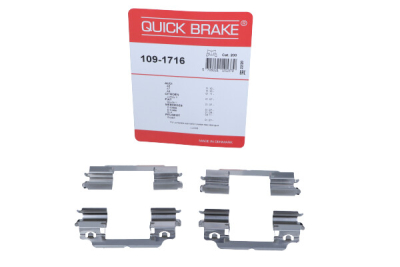 Komplet pribora, obloga disk kočnica QUICK BRAKE 109-1716