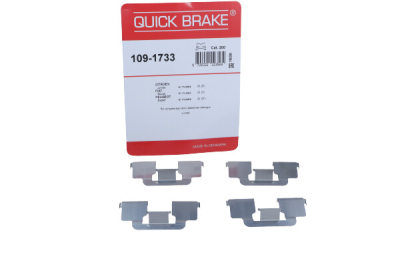 Komplet pribora, obloga disk kočnica QUICK BRAKE 109-1733