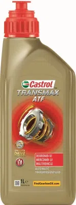 Växellådsolja Castrol Automat TRANSMAX ATF DEXRON VI MERCON LV MULTIVEHICLE 1L 15F1C1