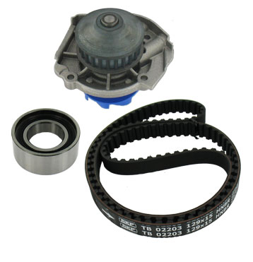 Kamremssats + Vattenpump SKF VKMC 02203