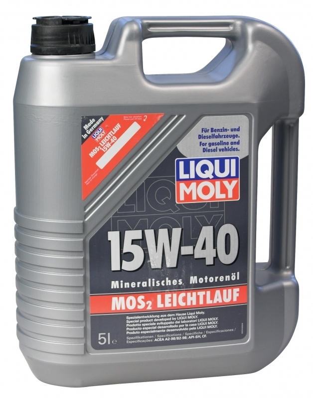 Motorový olej LIQUI MOLY MoS2 Leichtlauf 15W-40 2571