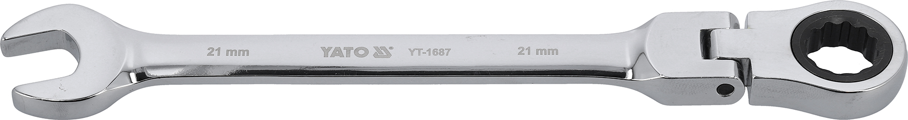21 MM kombinovaný klíč S RATCHETEM A KLOUBEM