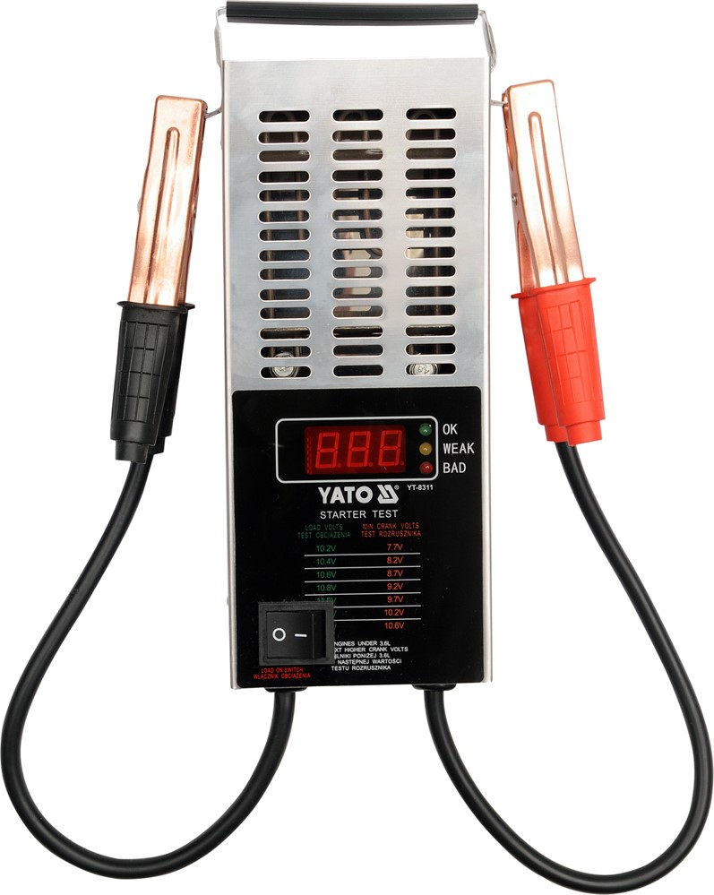 12V Digitálny tester batérií YATO YT-8311
