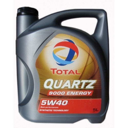 Motorový olej TOTAL Quartz 9000 5W-40 TOT5W40Q5, 5W40 5L