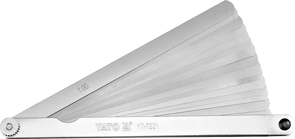 MĚŘIDLO 200 MM 17 LÍSTKŮ 0,02–1 MM
