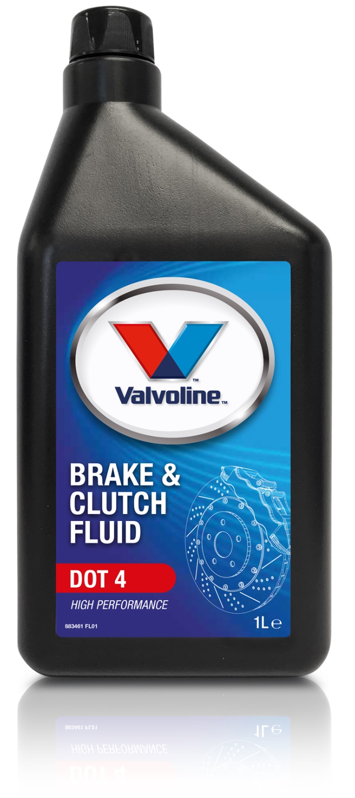 Brzdová kvapalina VALVOLINE VLE883461 DOT4 1L
