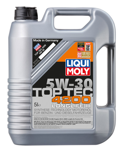 Motorový olej LIQUI MOLY Top Tec 4200 5W-30 New Generation 8973