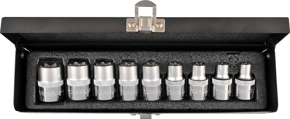 TORX CR-V NÁSTAVCE E10-E24 9 KS.