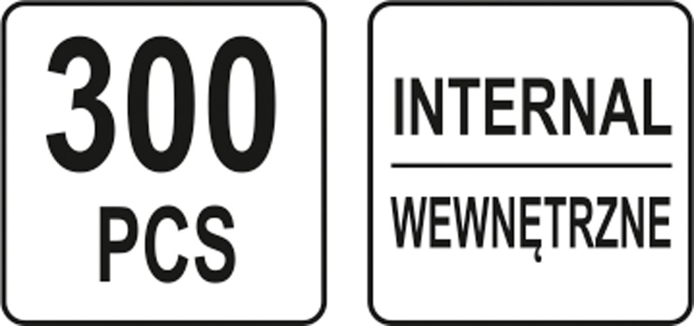 SADA 300 VNITŘNÍCH KROUŽKŮ SEGERA