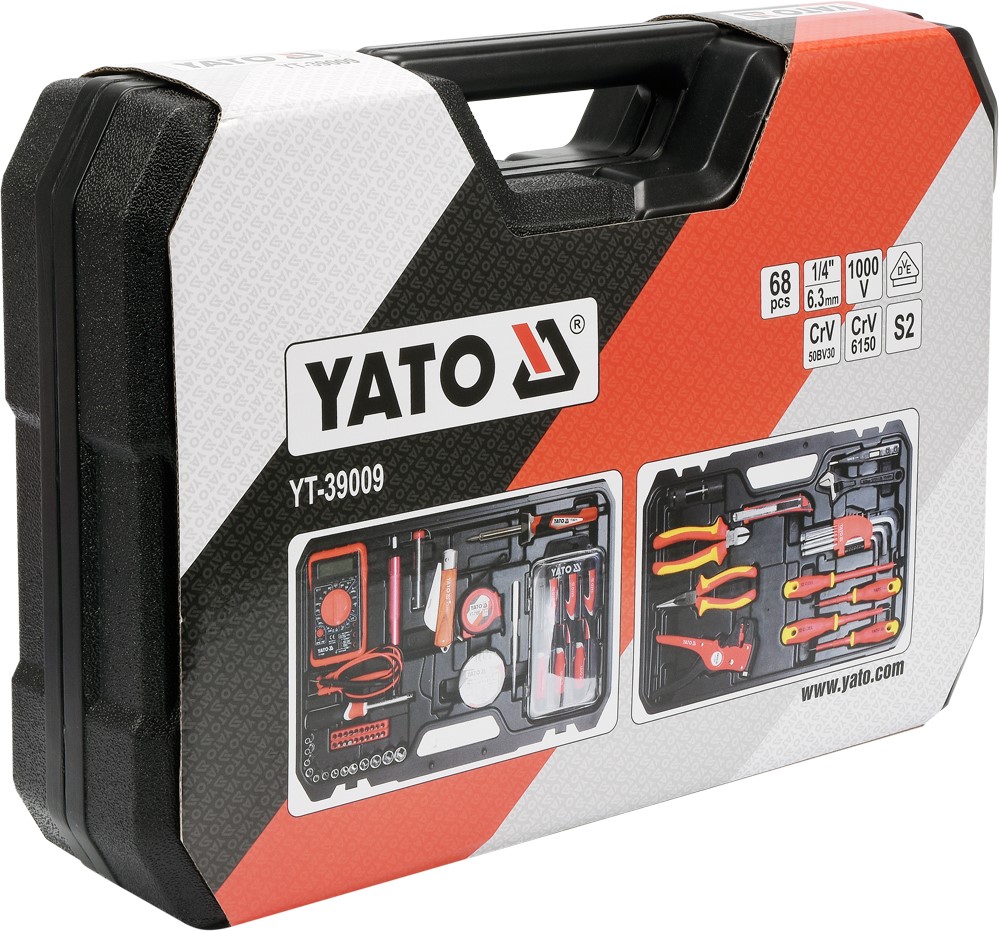 Sada náradia pre elektrikárov YATO SAM 68CZ 68 ks 5,0 kg