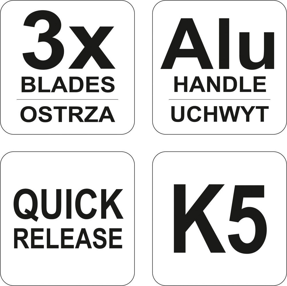 NOŽÍK NA ŘEZÁNÍ AUTOMOBILOVÝCH OKEN