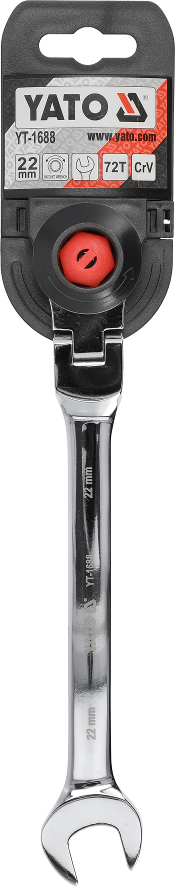 22 MM kombinovaný klíč S RATCHETEM A KLOUBEM